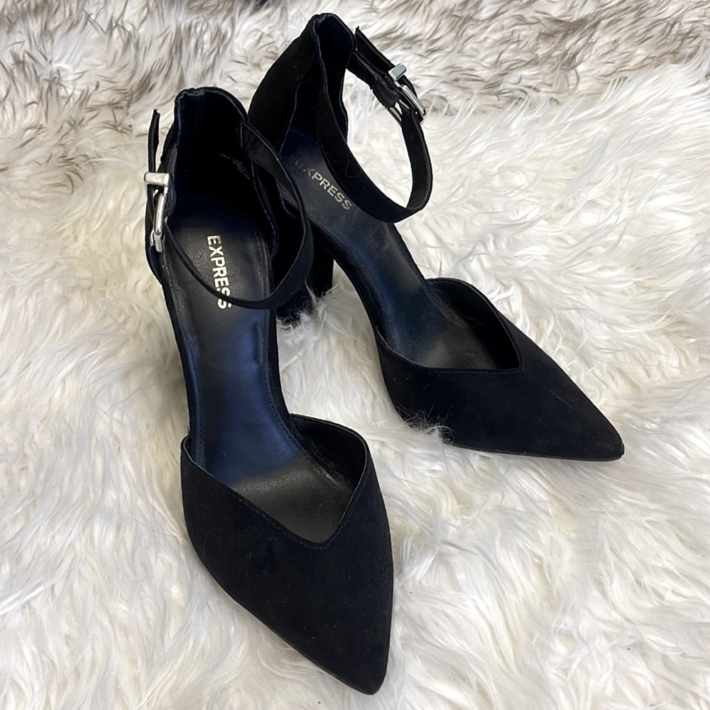 Express 4" Heeled Shoe with straps - SZ 9
